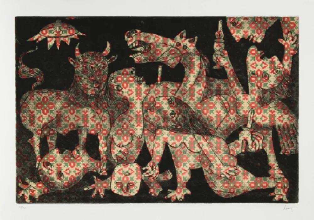 蚀刻飞尘法 Baj - Baj Chez Picasso 2