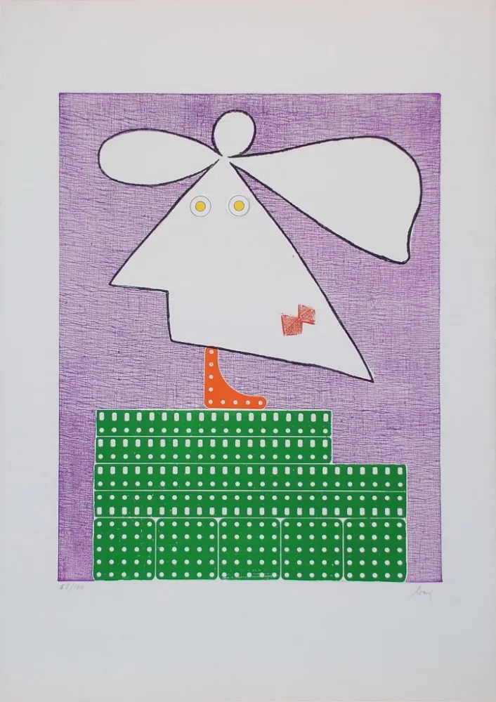 版画 Baj - Baj chez Picasso 9