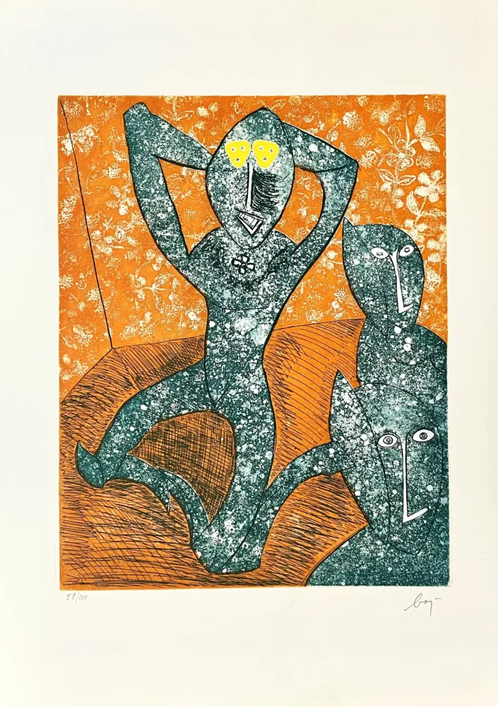 版画 Baj - Chez Picasso 11