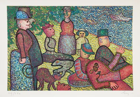 复数作品 Baj - D’apres la Grande Jatte