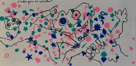 石版画 Baj - D’aure gens