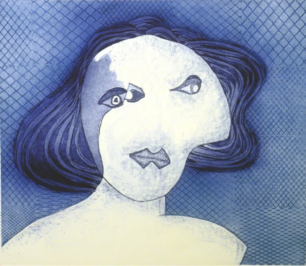 蚀刻版画 Baj - Figura