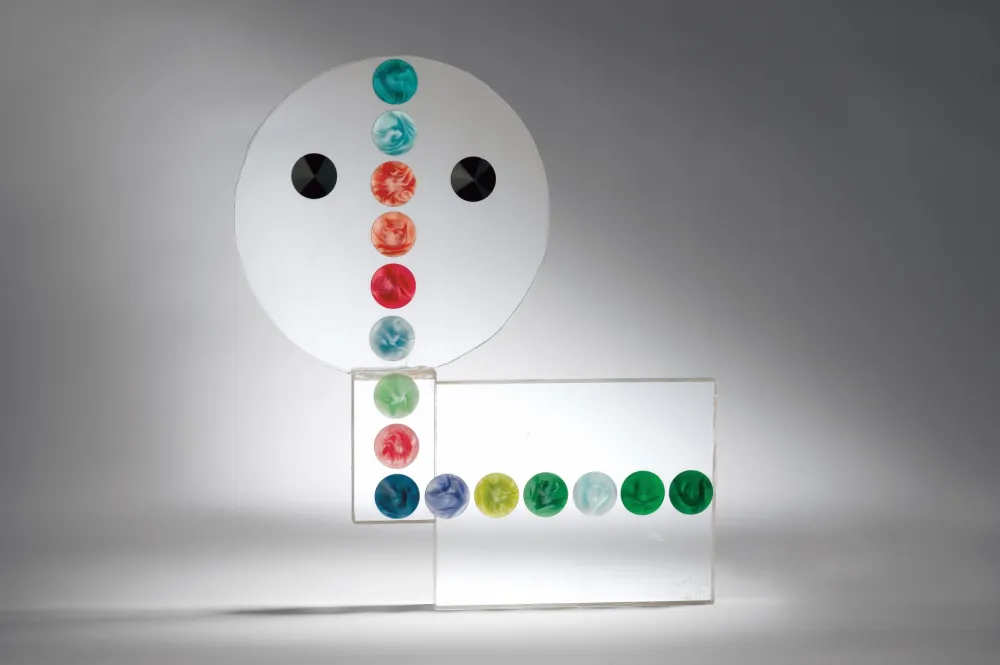 复数作品 Baj - Figura in ginocchio