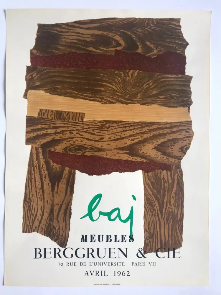 海报 Baj - Galerie Berggruen & Cie