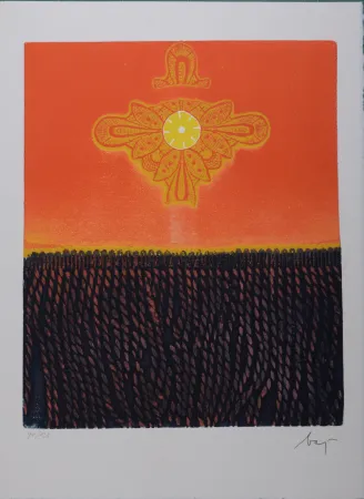 版画 Baj - Hommage à Marcel Duchamp, 1971 - Hand-signed & numbered