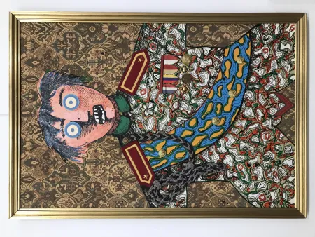 复数作品 Baj - Le stratége militaire Sahuguet d'Amarzit d'Espagnac