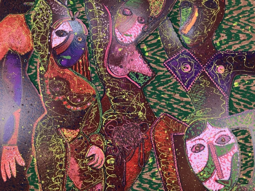 复数作品 Baj - Les Demoiselles D'Avignon