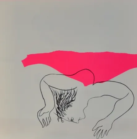 石版画 Baj - Les drogués