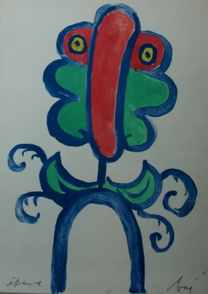 石版画 Baj - Les incongruités