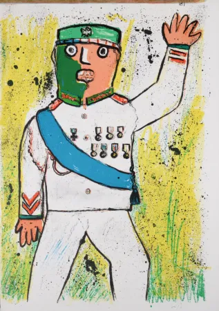 石版画 Baj - One Cent Life,1964