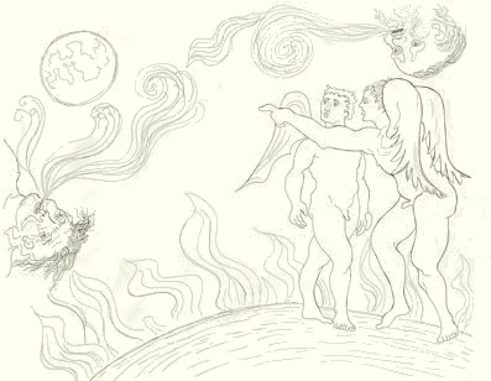 版画 Baj - Paradiso perduto: il nuovo mondo