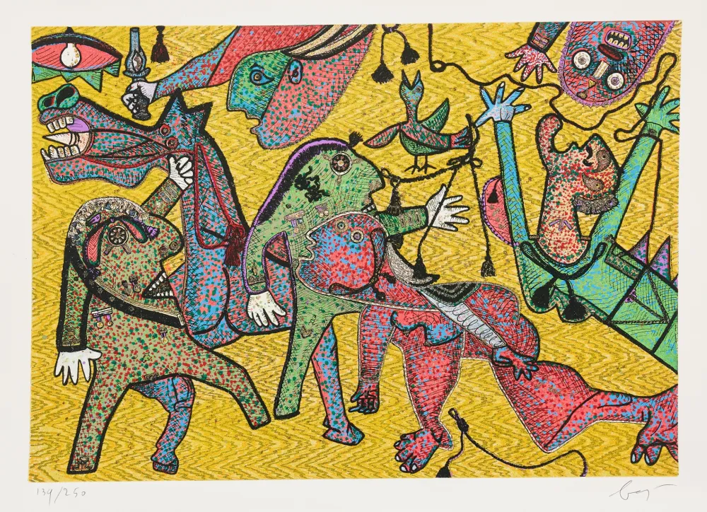 复数作品 Baj - Particolare di Guernica