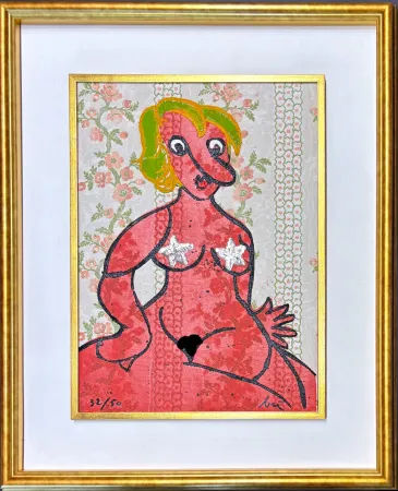 版画 Baj - Petit Nu