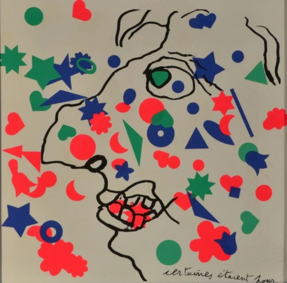 石版画 Baj - Pour ou contre