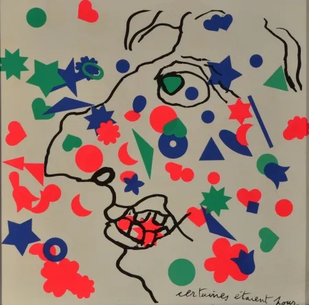 石版画 Baj - Pour ou contre