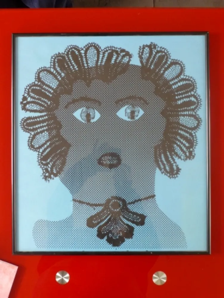 复数作品 Baj - Tête de femme 