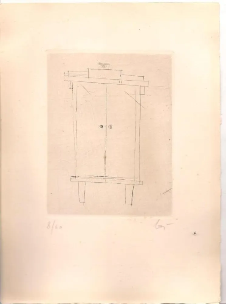 版画 Baj - UNTITLED