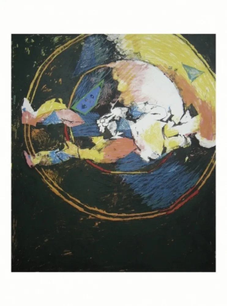 油毡版画 Balas - En marge du goût de J. A. Brillat-Savarin II