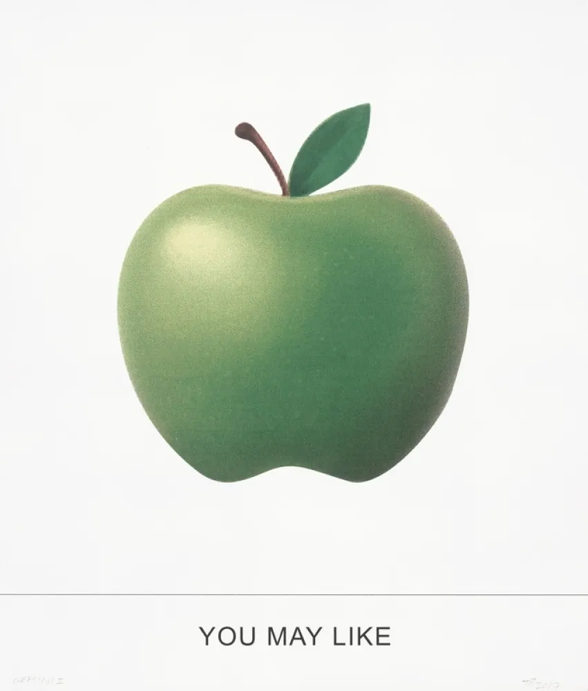 丝网印刷 Baldessari - Adam wasn't into it