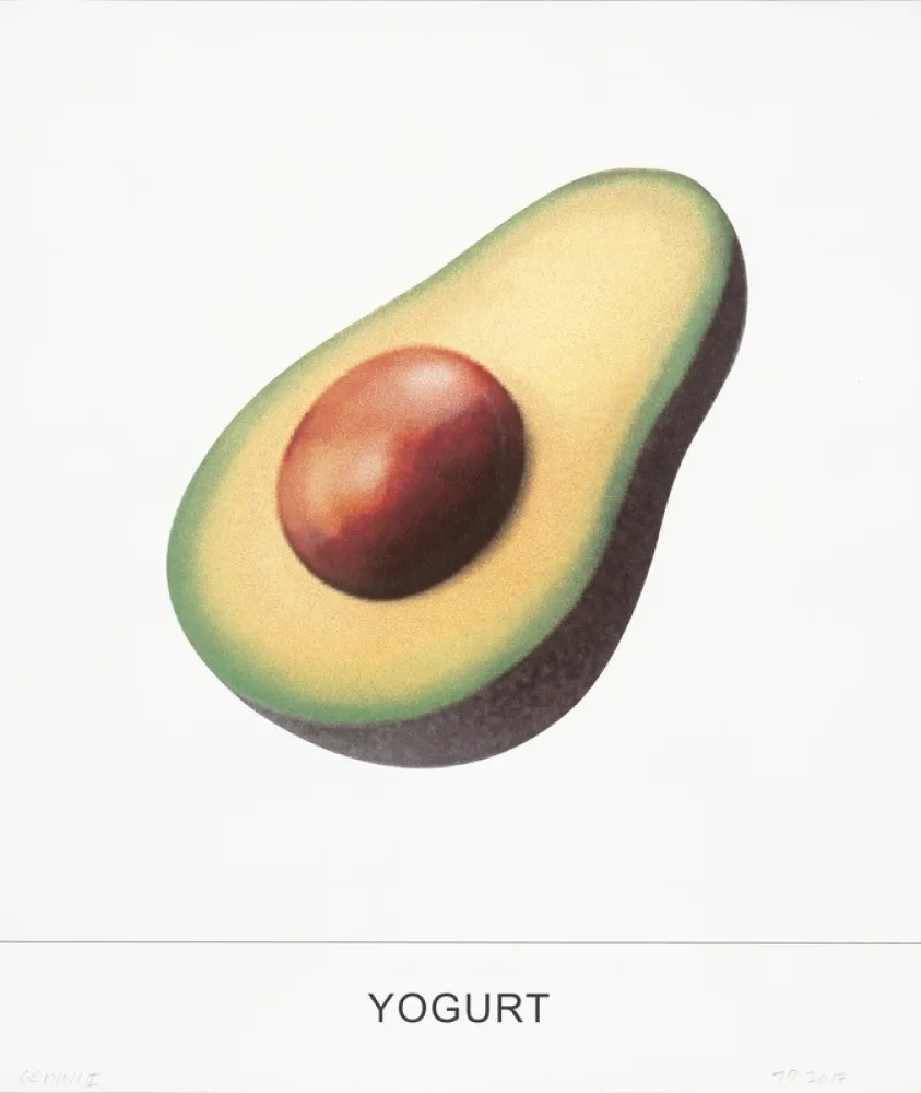 丝网印刷 Baldessari - Yogurt