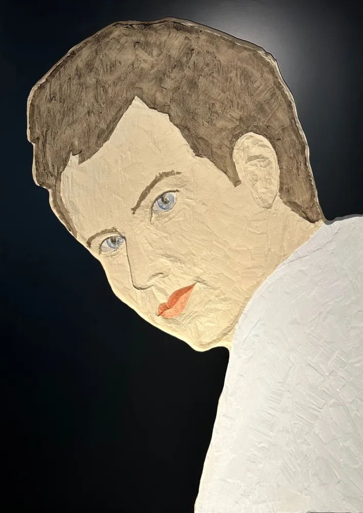 复数作品 Balkenhol - Mann mit weißem Hemd