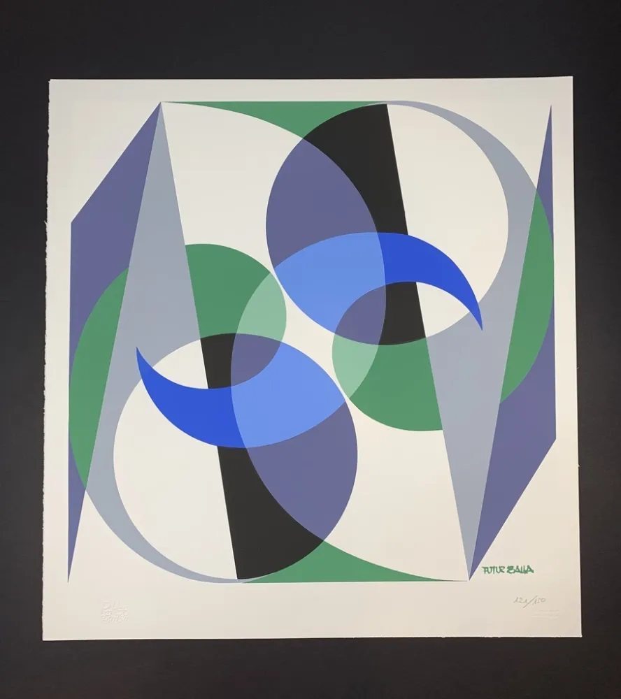 丝网印刷 Balla - Equilibrio Spaziale