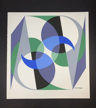 丝网印刷 Balla - Equilibrio Spaziale