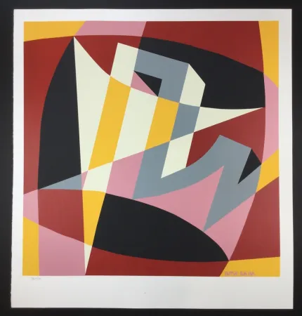 丝网印刷 Balla - Forma Rumore + Spazio