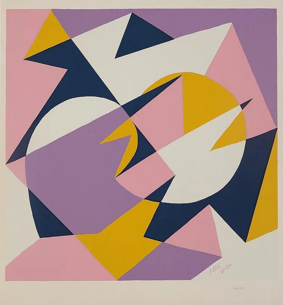 丝网印刷 Balla - Velocita + Forme Rumore