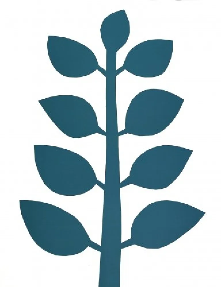 石版画 Ballester Moreno - Árbol verde