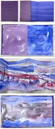 插图书 Baltazar - James Sacré : MON POÈME EMPÊCHÉ. Avec des peintures originales (2010)