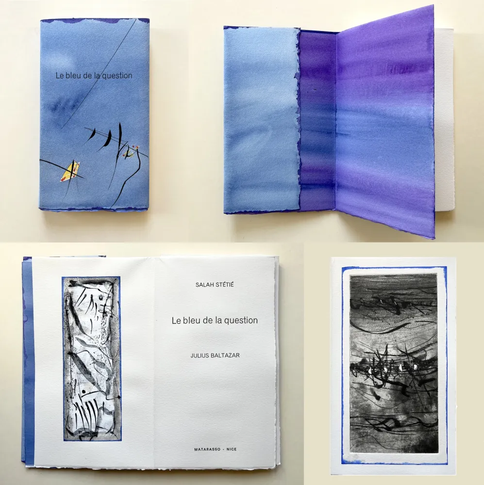 蚀刻飞尘法 Baltazar - Salah Stétié : ‎LE BLEU DE LA QUESTION‎ (2009)