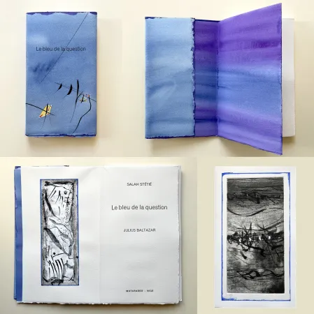 蚀刻飞尘法 Baltazar - Salah Stétié : ‎LE BLEU DE LA QUESTION‎ (2009)