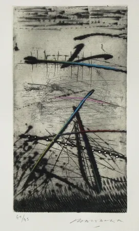 蚀刻版画 Baltazar - Sans titre