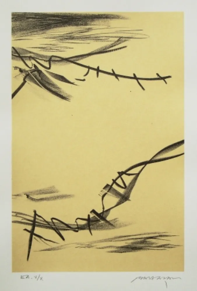 石版画 Baltazar - Sans titre