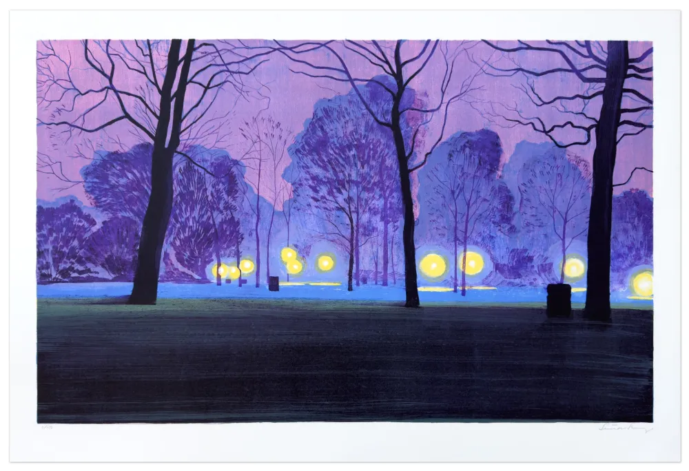 石版画 Bang - Morning of the Protons