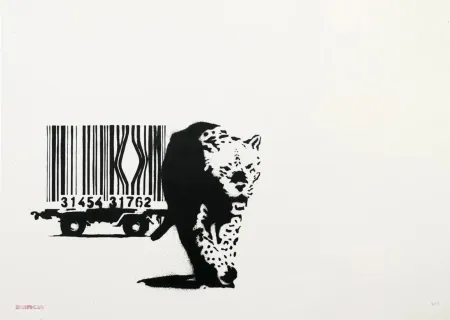 丝网印刷 Banksy - Barcode (unsigned)