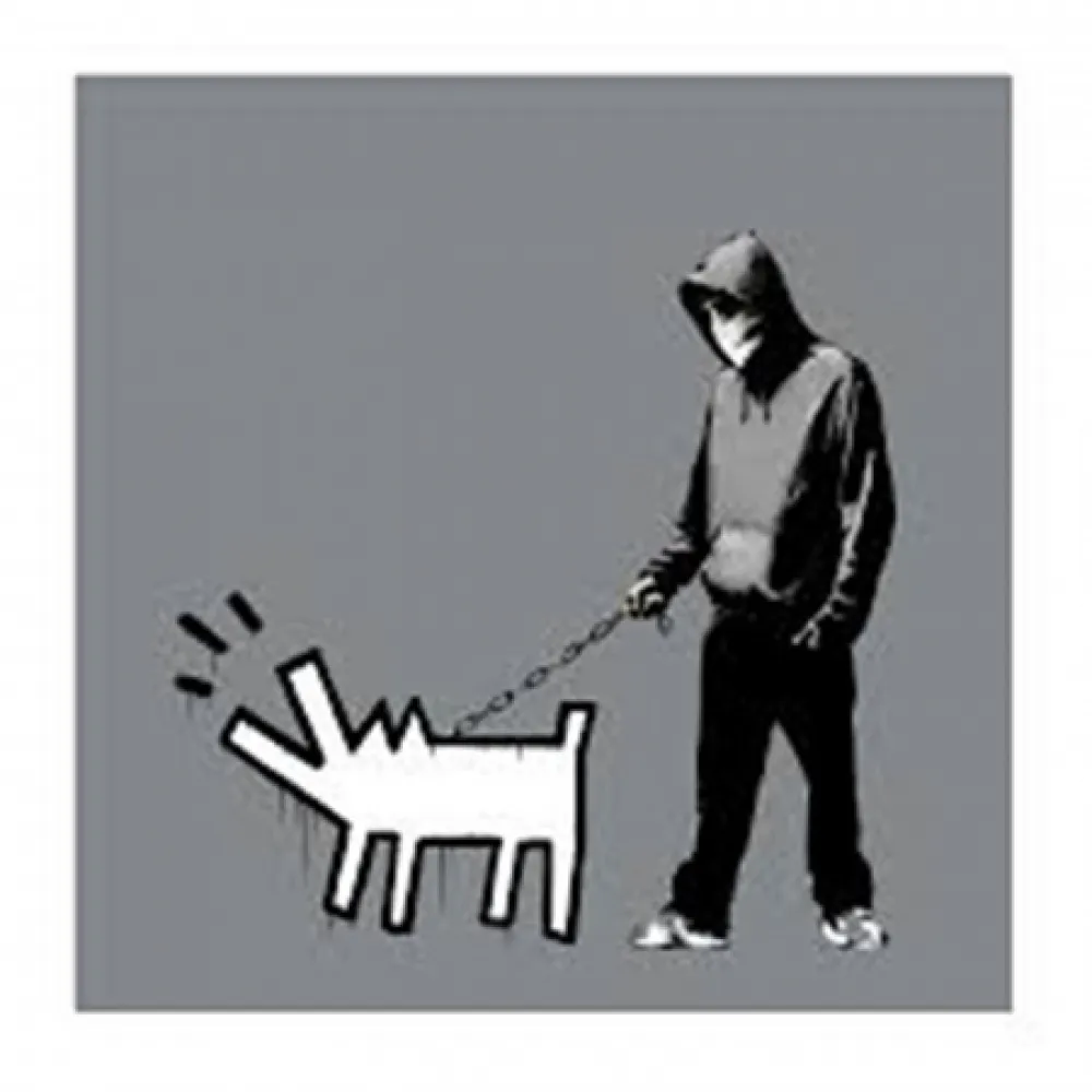 丝网印刷 Banksy - Choose Your Weapon (Grey)