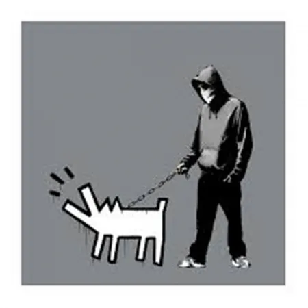 丝网印刷 Banksy - Choose Your Weapon (Grey)