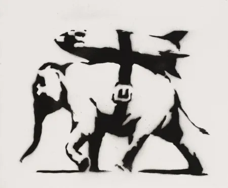 复数作品 Banksy - Heavy Weaponry