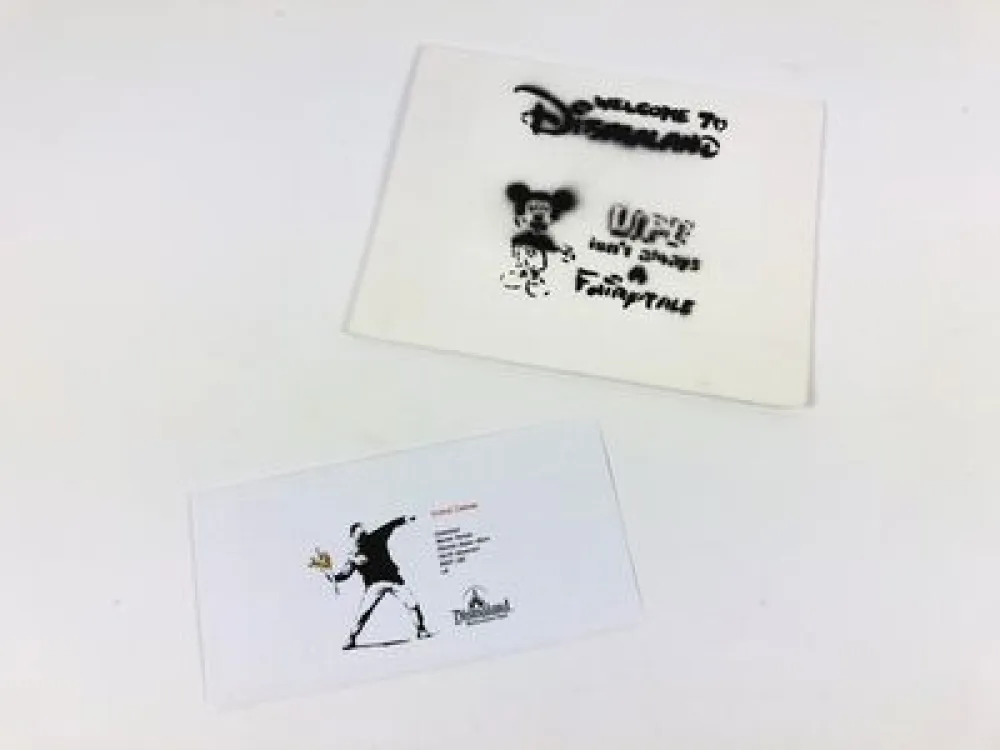 镂版印刷 Banksy - Life isn't always a fairytale