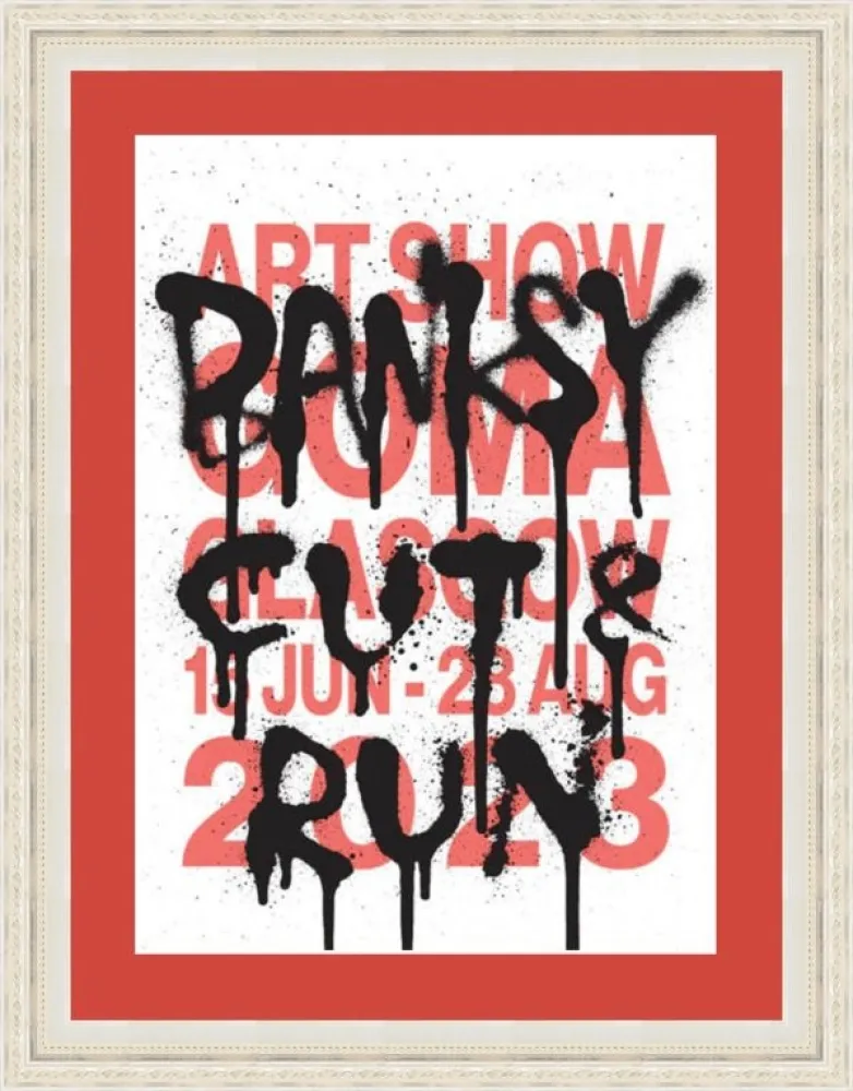 胶版印刷 Banksy - Original Exhibition Poster