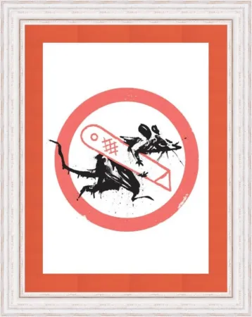 胶版印刷 Banksy - Original Rat Poster