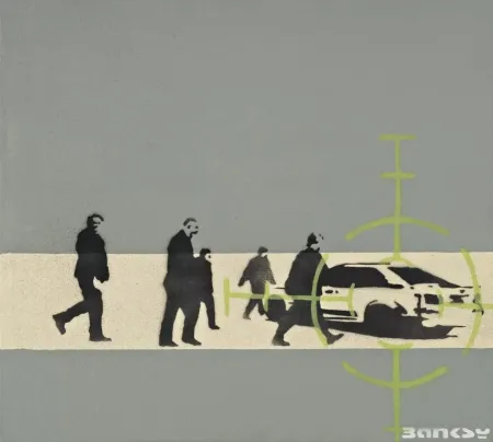 复数作品 Banksy - Precision Bombing