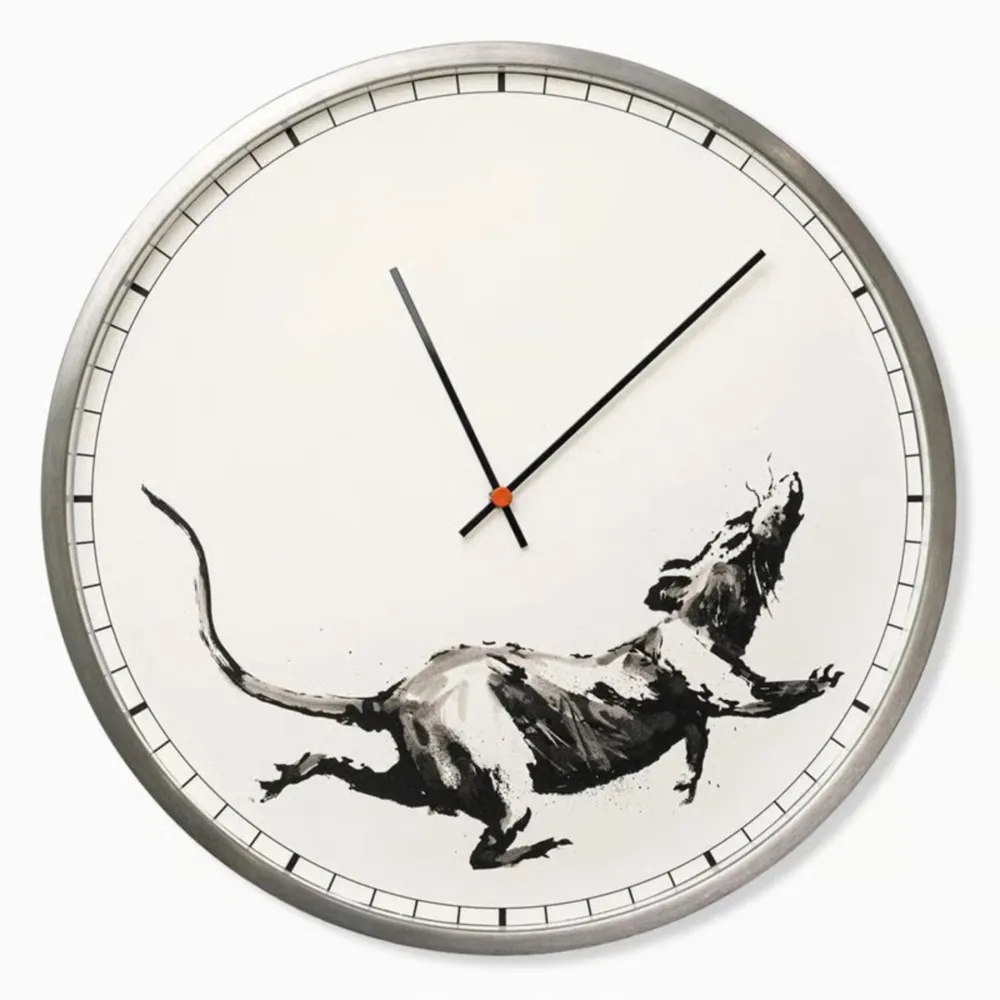 复数作品 Banksy - Rat Clock