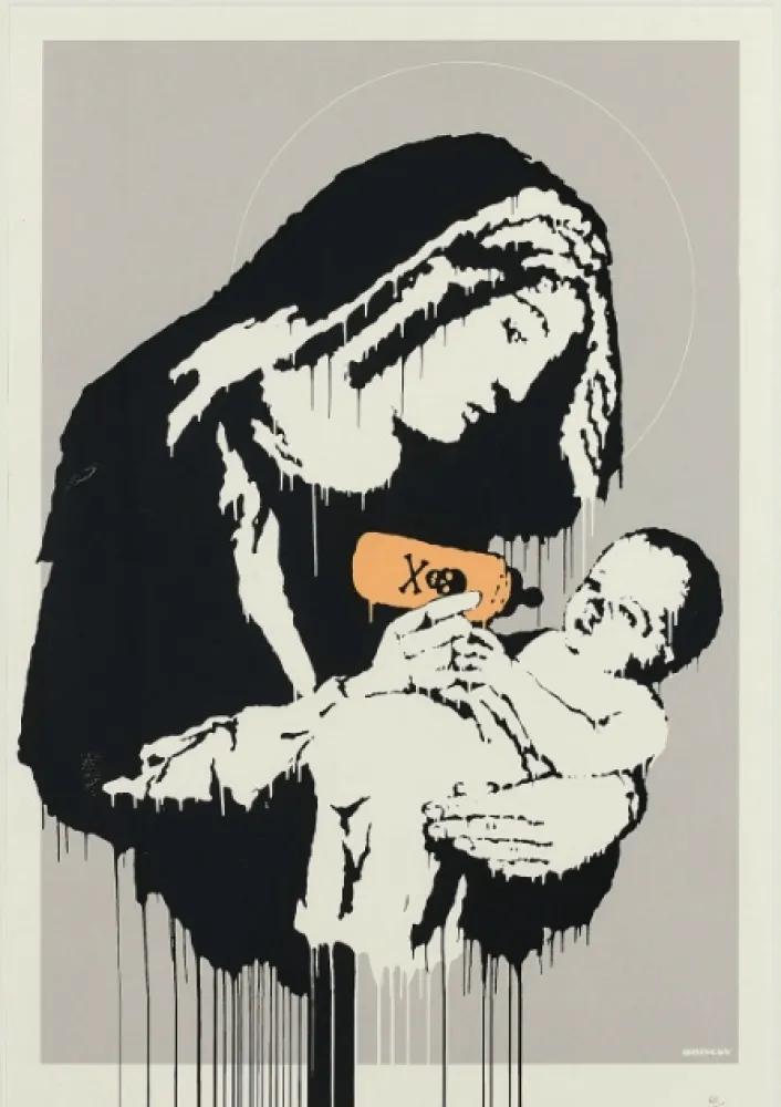 丝网印刷 Banksy - Toxic Mary
