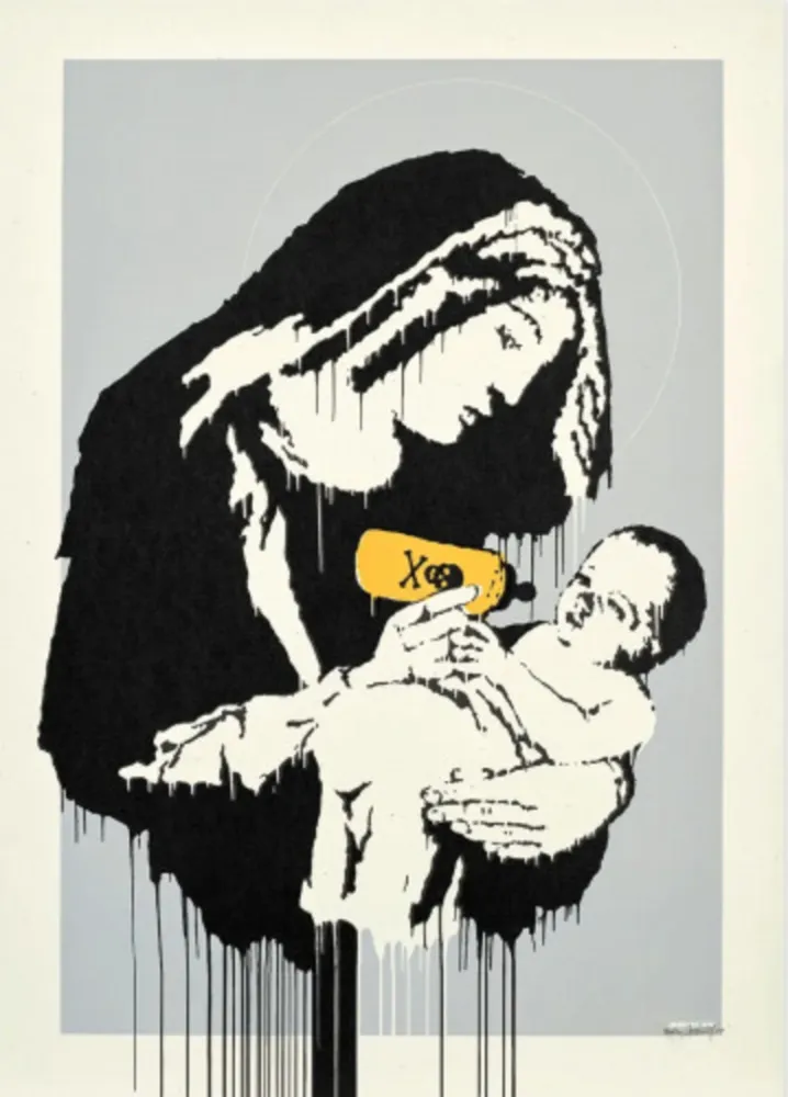 丝网印刷 Banksy - Toxic Mary