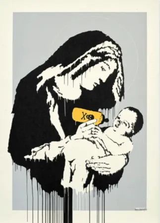 丝网印刷 Banksy - Toxic Mary