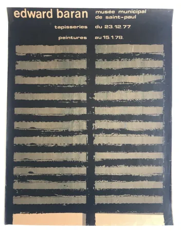 丝网印刷 Baran - Musée municipal / Saint-Paul-de-Vence