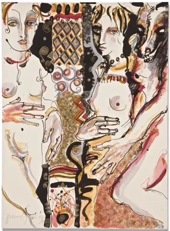 石版画 Barbera - Compasion